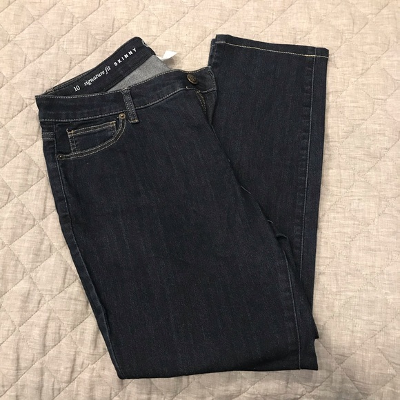 signature fit skinny jeans